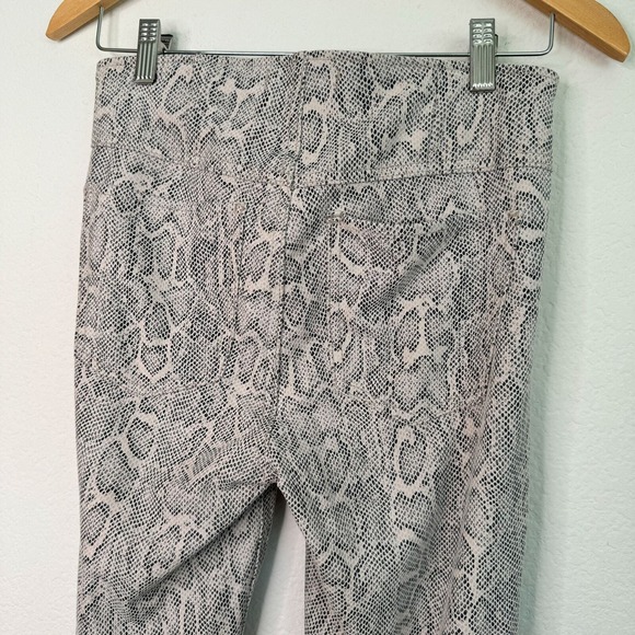Free People Penny Pull On Snake Print Flare Leg Pants - Picture 9 of 15
